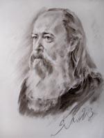 Портрет художника Папір, пресований вугіль