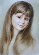 дитячий портрет графіка, портретист Ярослав Ціко