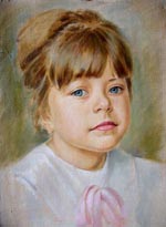 Кольоровий дитячий портрет