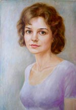 Живописний жіночий портрет